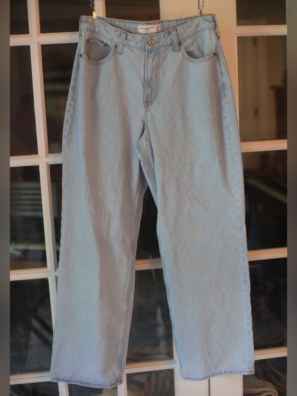 Curve Love Abercrombie & Fitch The Loose High Rise Jean, Women’s Size 28 (6R) - Picture 2 of 9